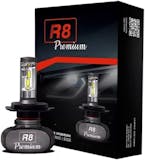 JR8 Kit Lâmpada LED Premium H4 6500K 4000 Lumens
