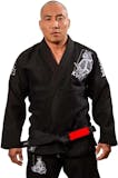 Kimono de Jiu-Jitsu KVRA Samurai Preto