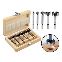Kit 5 Brocas Forstner 10 a 35 mm Sparta