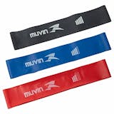 Kit Faixa Elástica Mini Band 3 Tensões Muvin