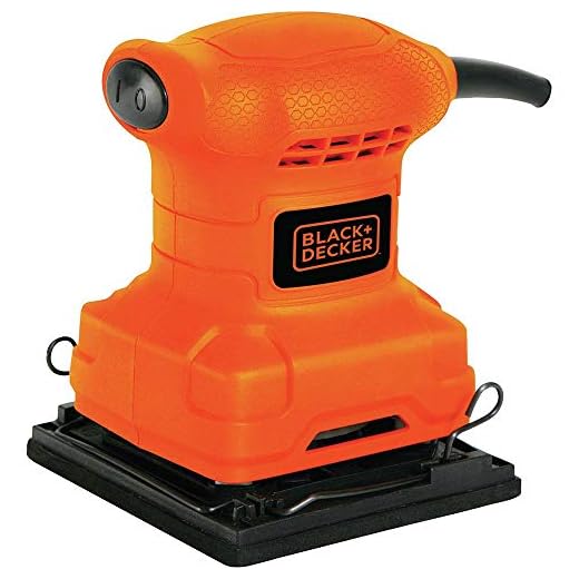Lixadeira Orbital – Black+Decker