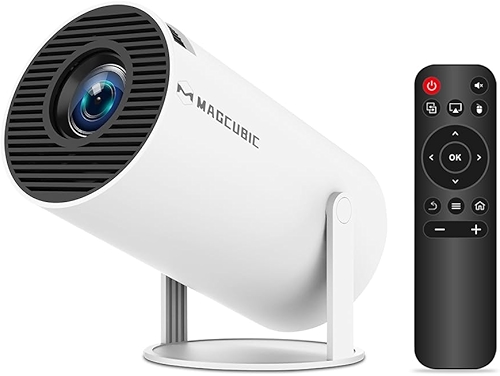Magcubic Mini Projetor Portátil Com Android 11, 4K 1080P Full HD 200ANSI 8000L, WiFi 5G Bluetooth 5.0, Cinema 180° Rotativo Para TV Stick