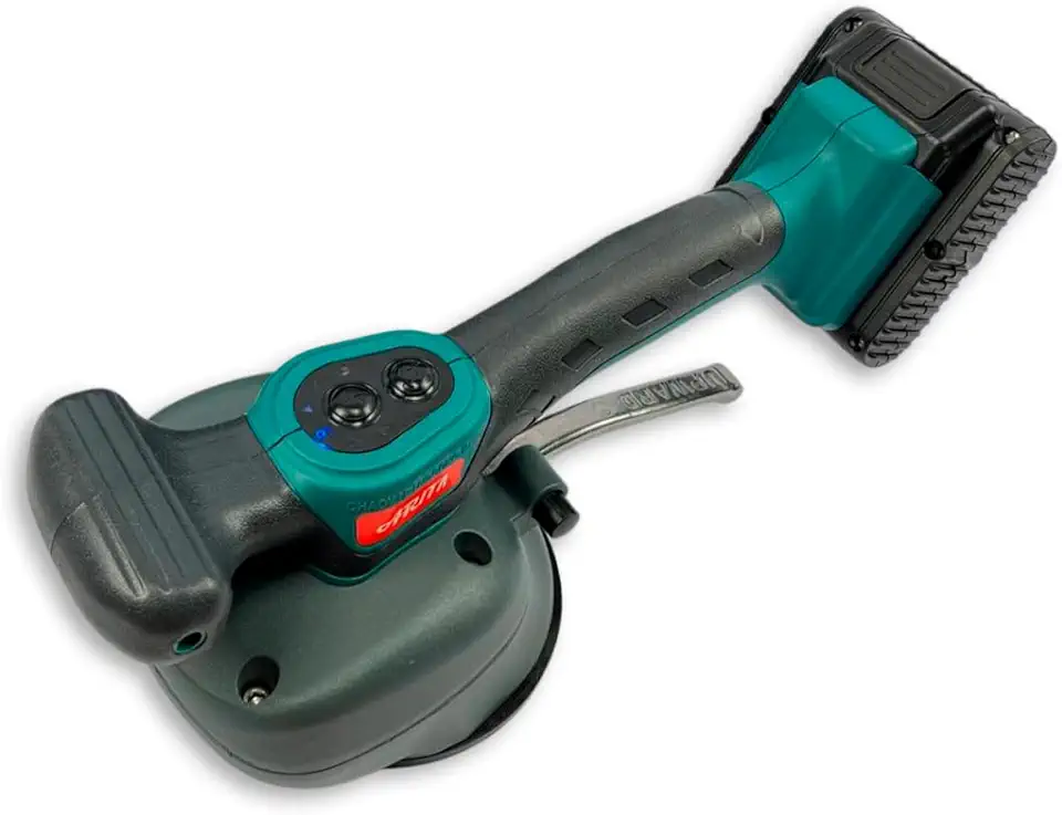 Maquina de Assentar 16,8V Arita Profissional C/Acessórios Ventosa Vibratória Para Pisos Porcelanato