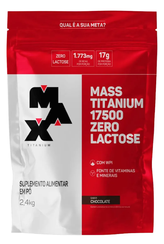 MAX TITANIUM Mass Titanium 17500 Zero Lactose