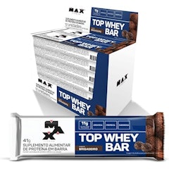 MAX TITANIUM Top Whey Bar Brigadeiro