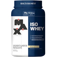 MAX TITANIUM Whey Protein Isolado IsoWhey