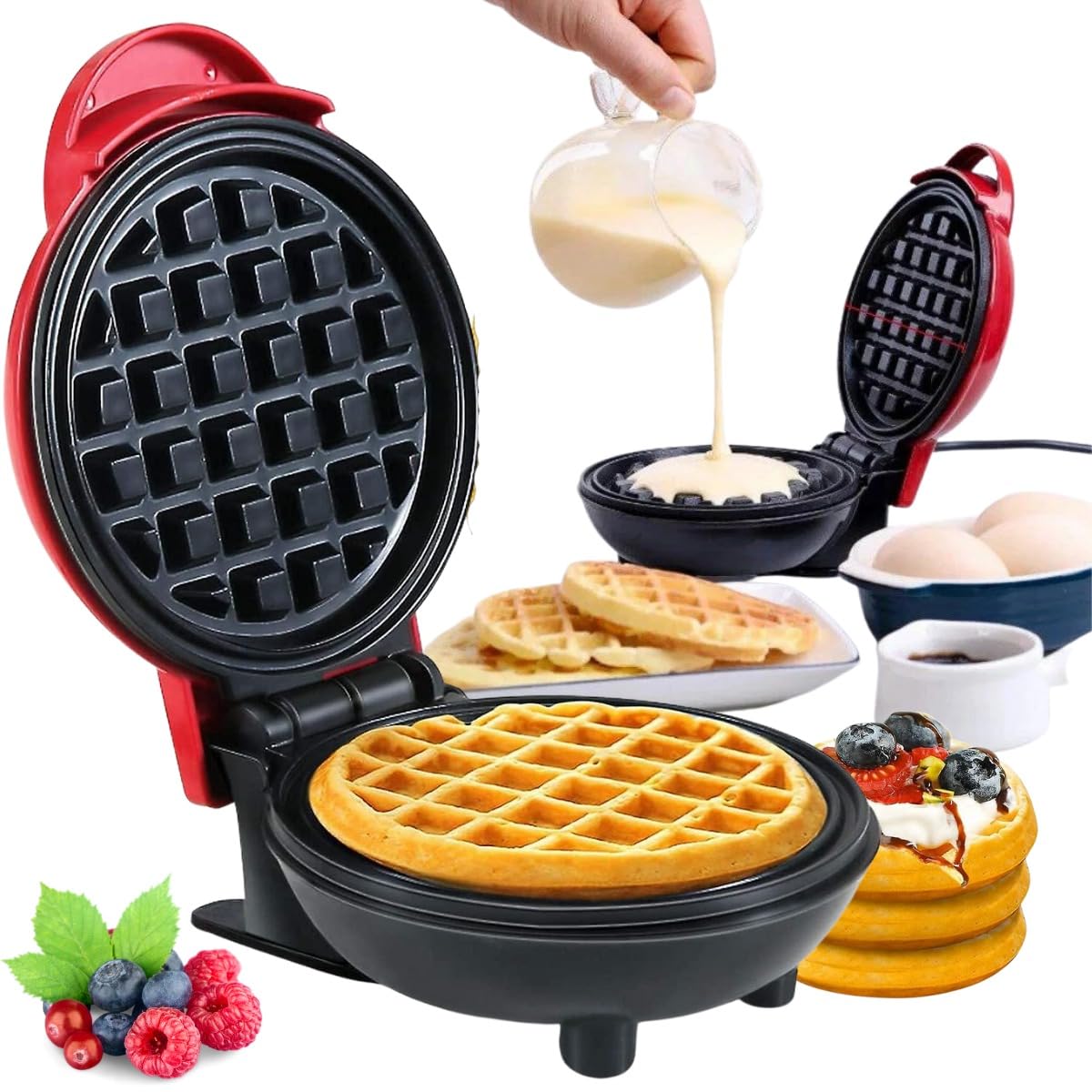Mini Máquina de Waffle Softdigit