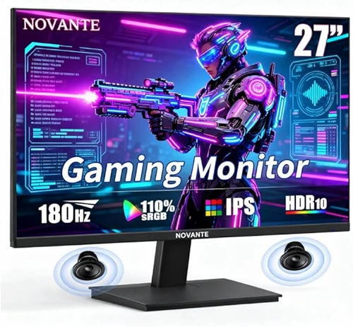 Monitor Gamer IPS 27 Polegadas, Full HD 1920x1080, 180Hz, HDR400