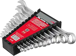 Mtx Jogo De Chave Combinada Cromo Fosco De 6 X 22 Mm 12 Peças