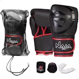 NAJA EXTREME Kit Boxe e Muay Thai Luva Naja Black Line