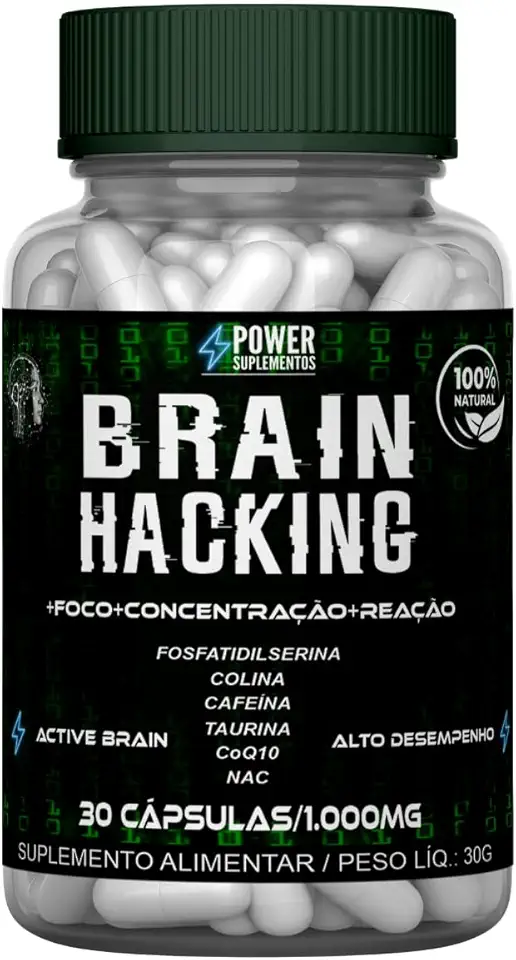 Nootrópico Brain Hacking - Memória e Foco