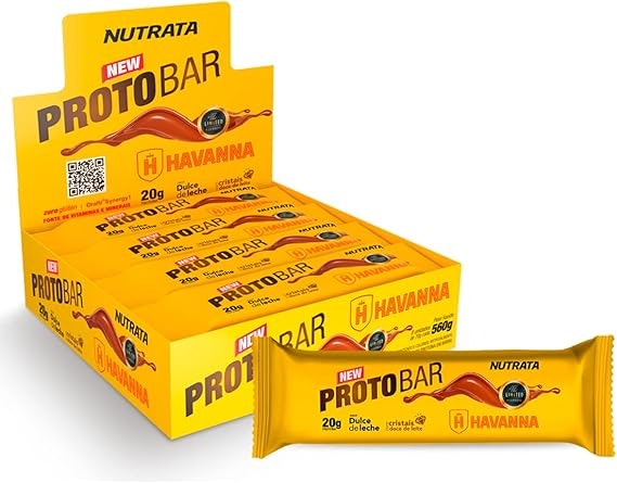 NUTRATA Proto Bar Havanna Dulce de Leche (8 unidades)