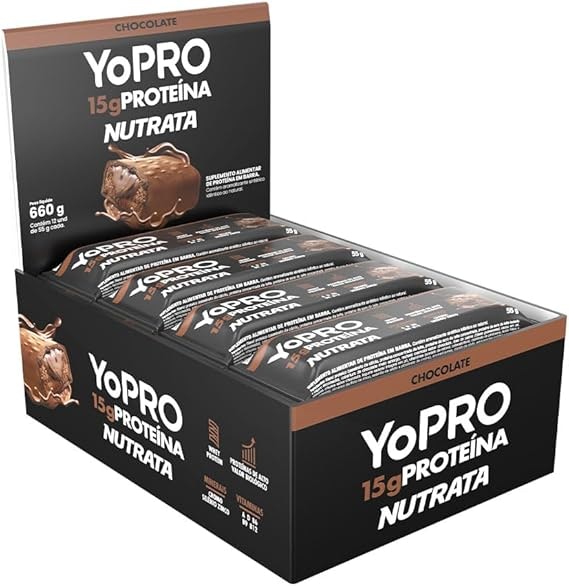 NUTRATA YoPro Chocolate (12 unidades)