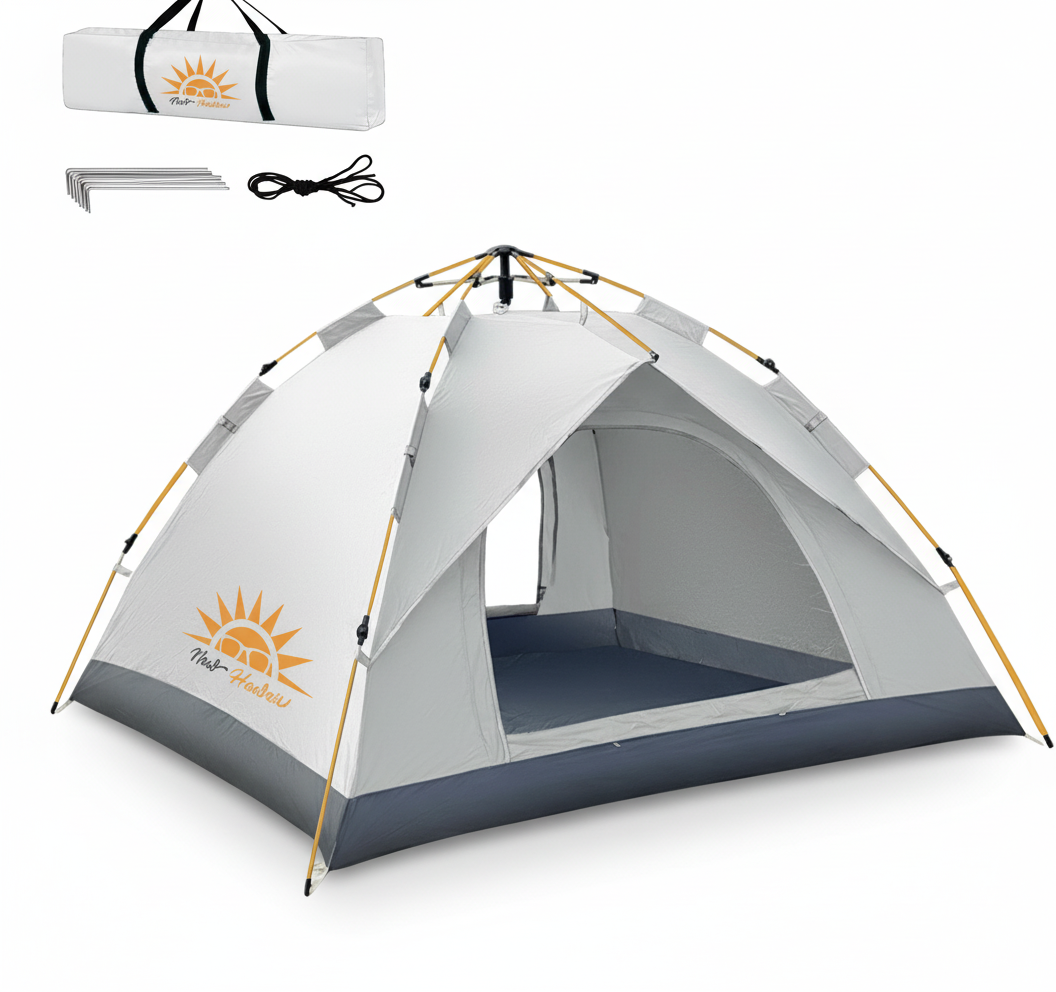 Imagem do produto Barraca de Camping 4-6 Pessoas Impermeável Automática com Mosquiteiro