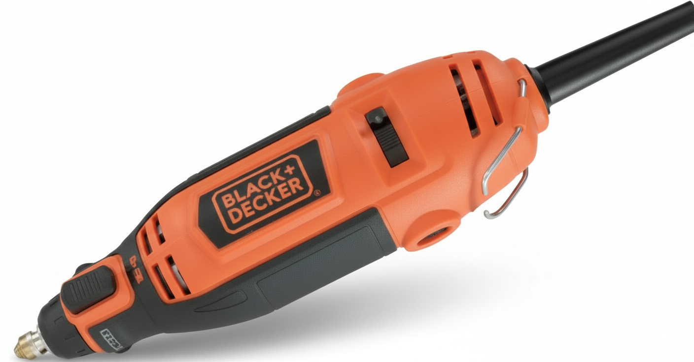 BLACK+DECKER Kit Micro Retífica 180W com 113 Acessórios ｜ RT18KA-B2