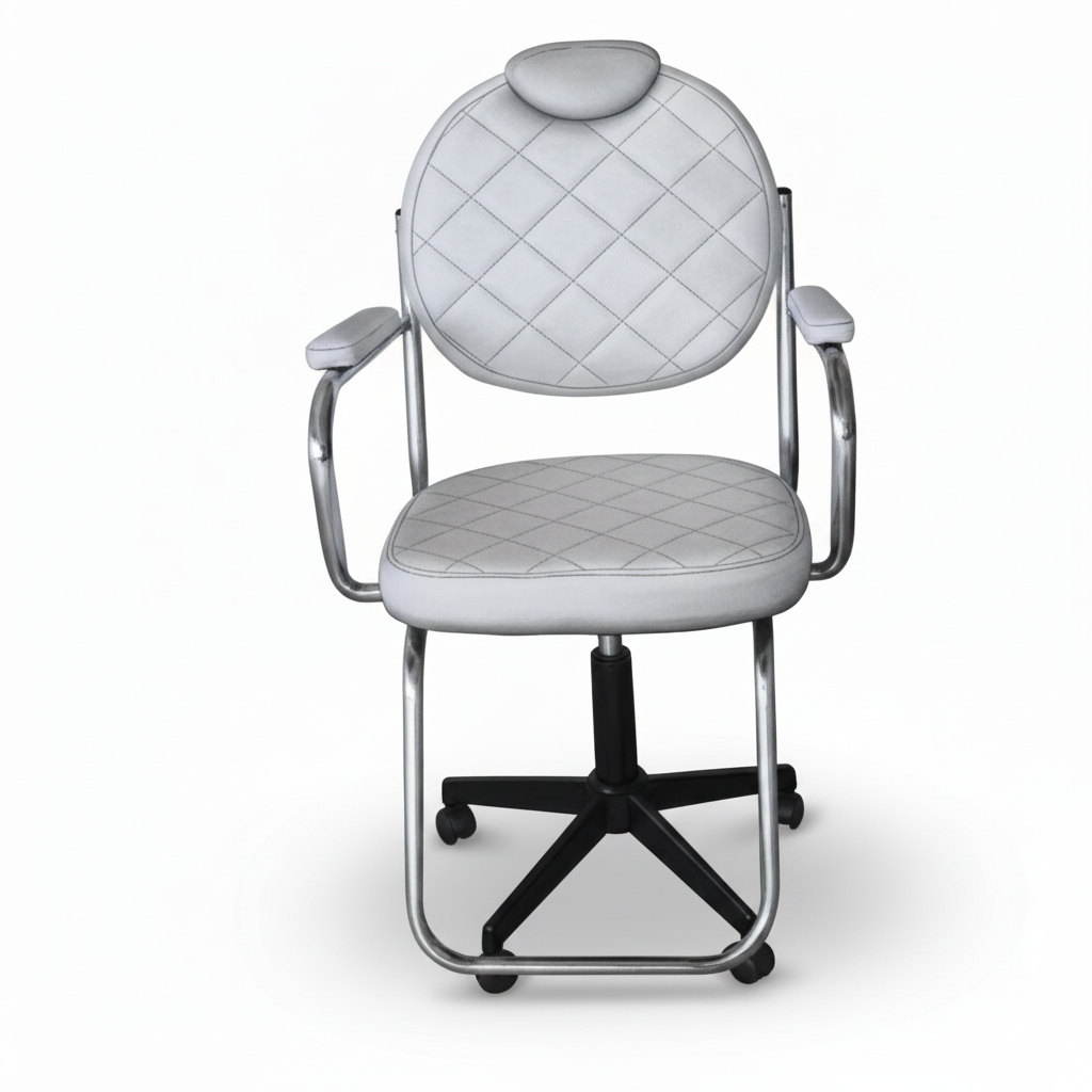 Cadeira para Salão de Cabeleireiro/Luiza Gomada (Pérola)