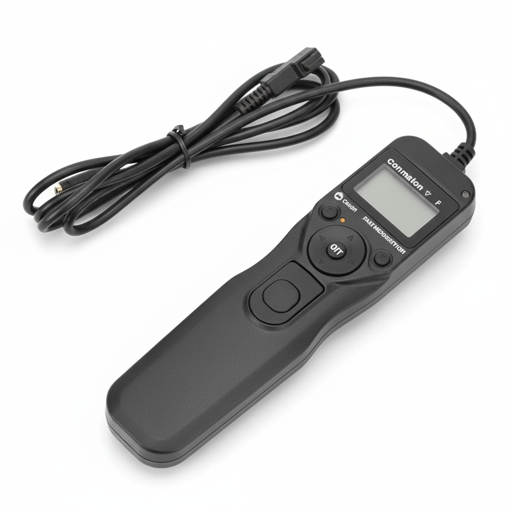 Acouto Controle remoto de obturador, câmera SLR RM-S1AM com fio disparador de obturador com controle remoto para Sony A700 A300 A350