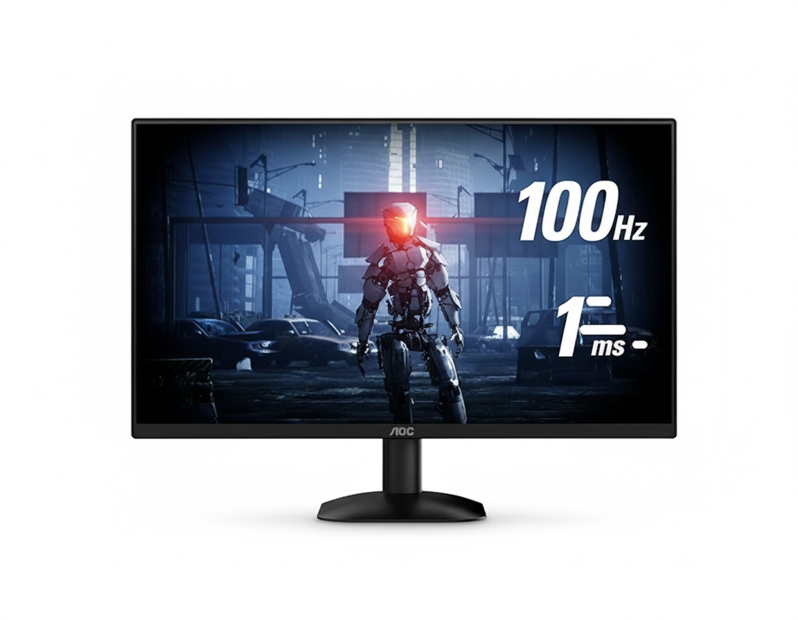 AOC, Monitor 23,8” 100Hz, 24B35HM2, 1ms Gaming, HDMI