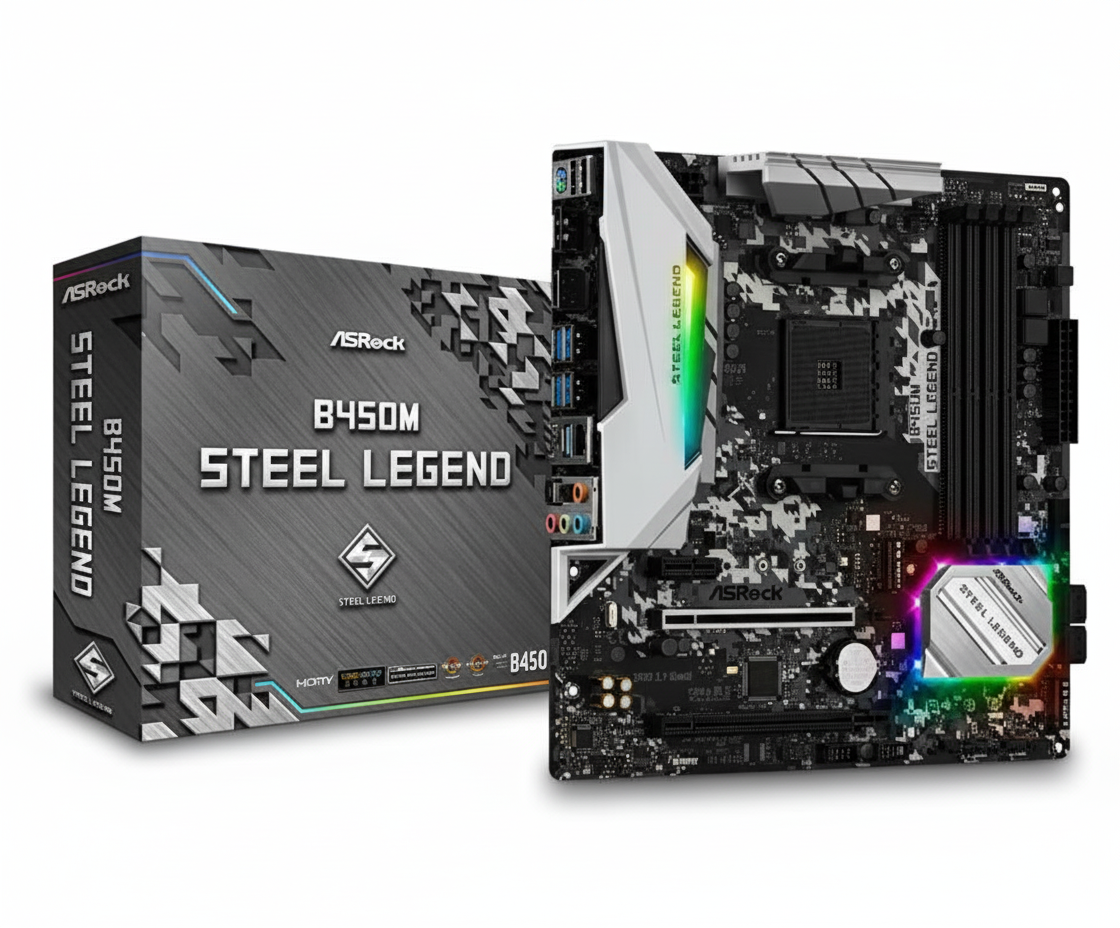 ASRock B450M Steel Legend