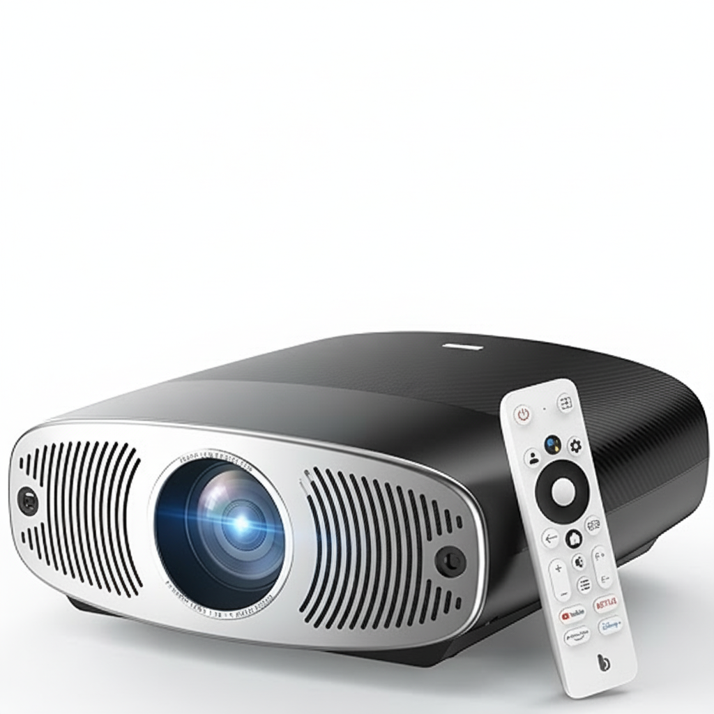 Bettdow Projetor 4k 3D 25000 Lumens Full Hd 1080p