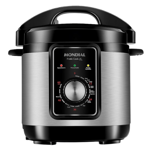 Panela de Pressão Elétrica Mondial Pratic Cook
