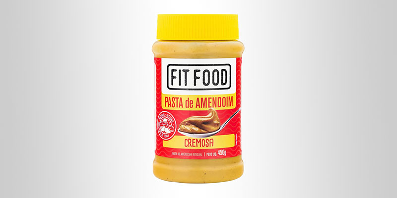 Pasta de Amendoim Cremosa - Fit Food