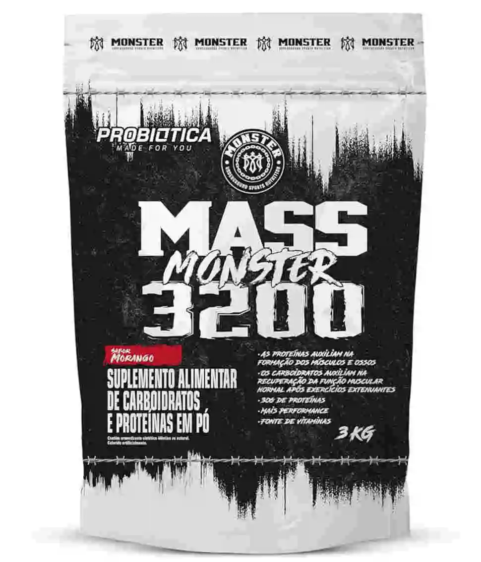 Probiótica Mass Monster 3200