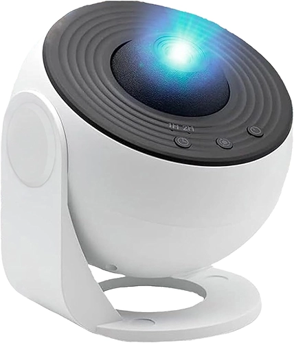 Projetor de Galáxias com 12 Discos Luz Noturna