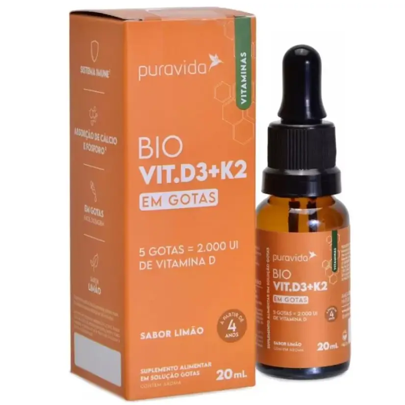 Puravida Bio Vit. D3 + K2