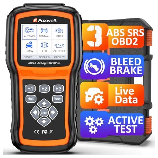 Scanner SRS OBDII OBD2 NT640 – Foxwell