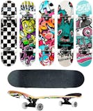 Skate Semiprofissional Completo Montado Modelos 7.5