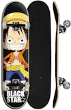 Skate Street Completo Iniciante Black Star - LUFFY