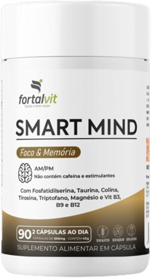 SMART MIND - Nootrópico 90 Cápsulas