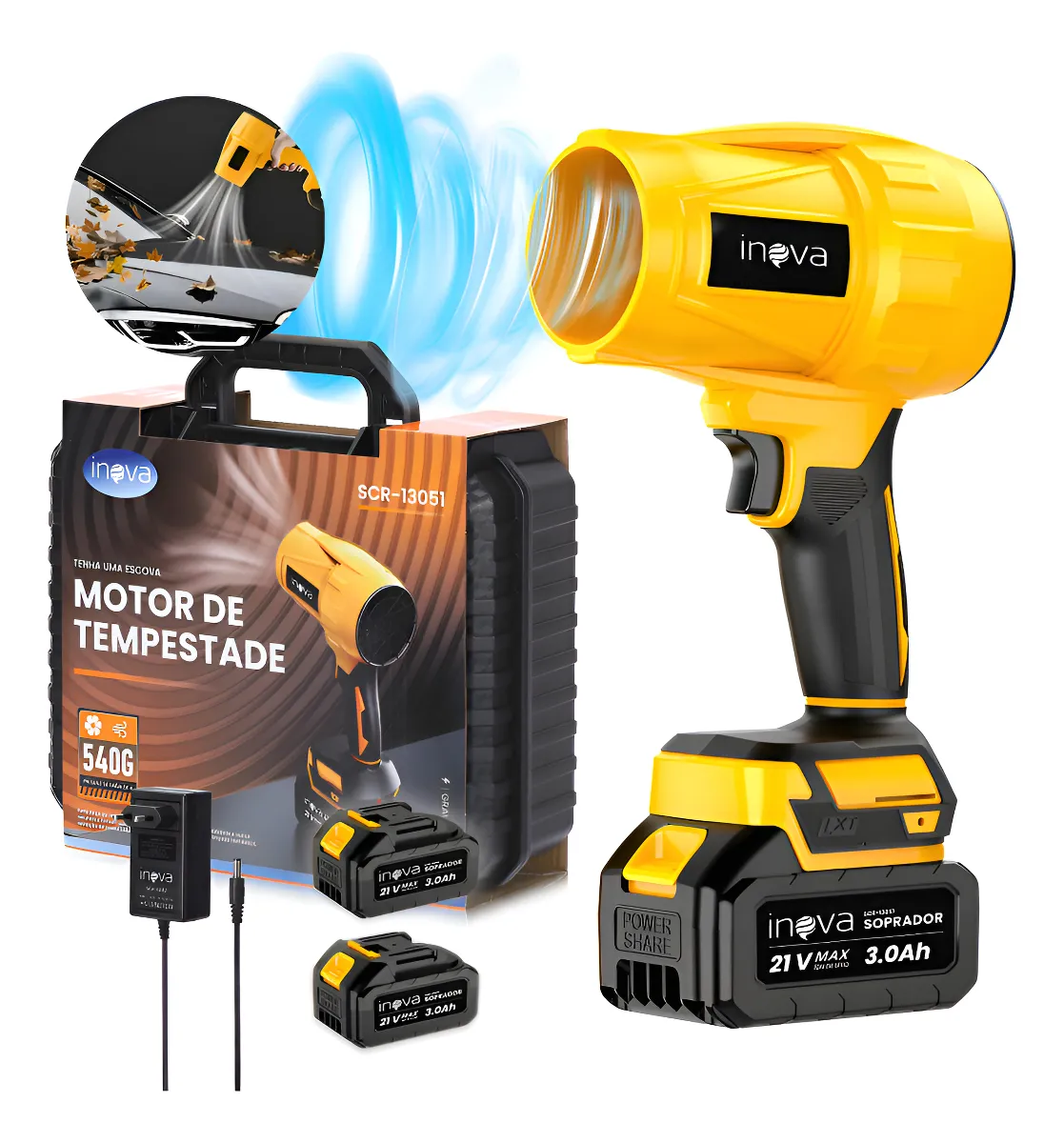 Soprador de Ar Portátil Inova SCR-13051