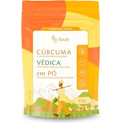 Souly Cúrcuma Védica em Pó