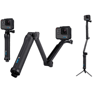 Tripé/Pau de Selfie/Extensor para GoPro