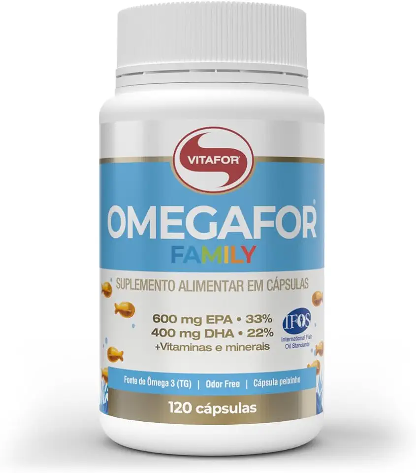 Vitafor - Omegafor Family - 120 Cápsulas
