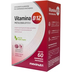 Vitamina B12 Comprimido Mastigável Maxinutri