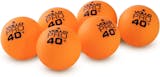VOLLO Bola de Tênis de Mesa Ping-Pong Laranja 1 Estrela 6 Unidades