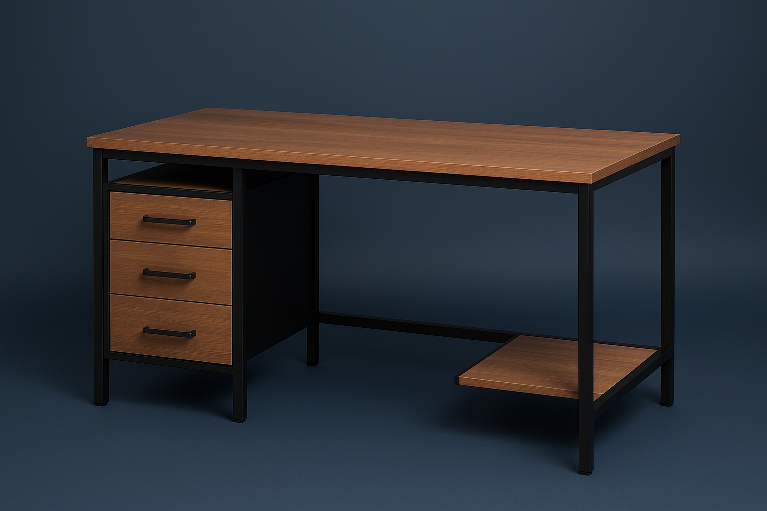 Escolher a mesa de escritório certa impacta diretamente sua produtividade e conforto. Este guia detalha 7 opções de mesas, com foco em estilos industriais e soluções compactas, para ajudar você a encontrar o modelo perfeito que une funcionalidade e design, transformando seu espaço de trabalho.