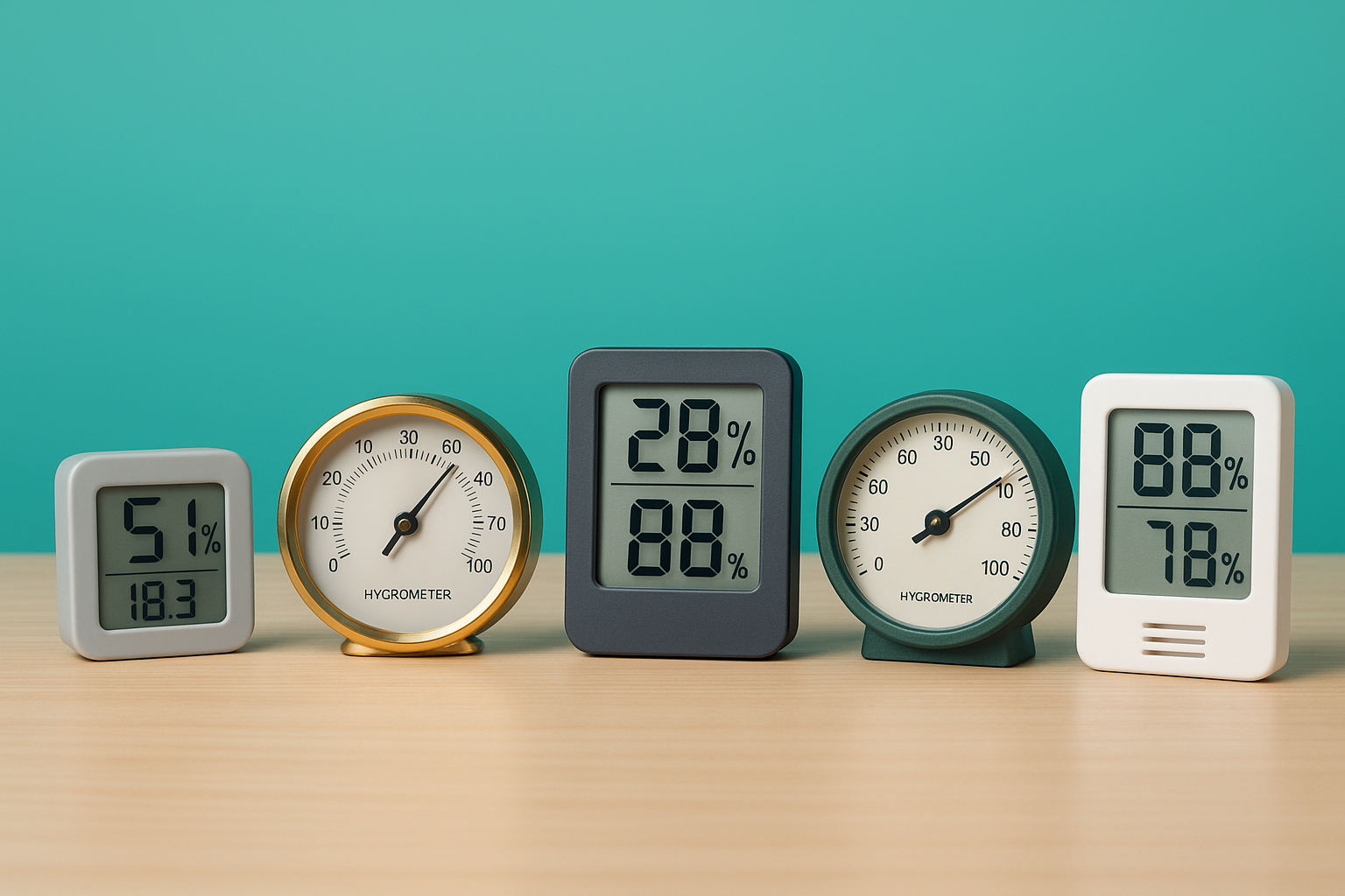 Higrômetros: 5 Melhores Modelos Digitais e Analógicos 