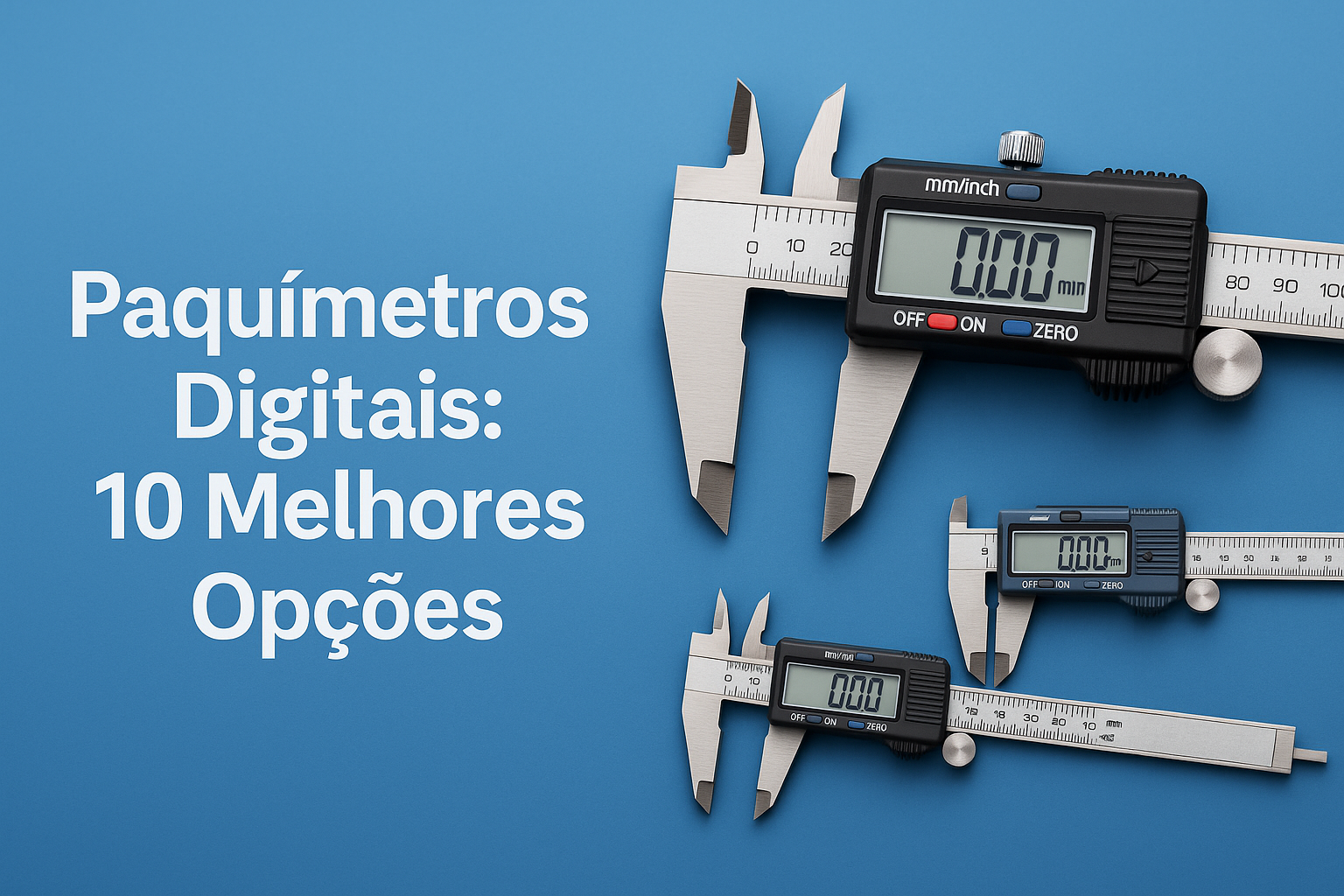 Paquímetros Digitais: 10 Melhores Opções